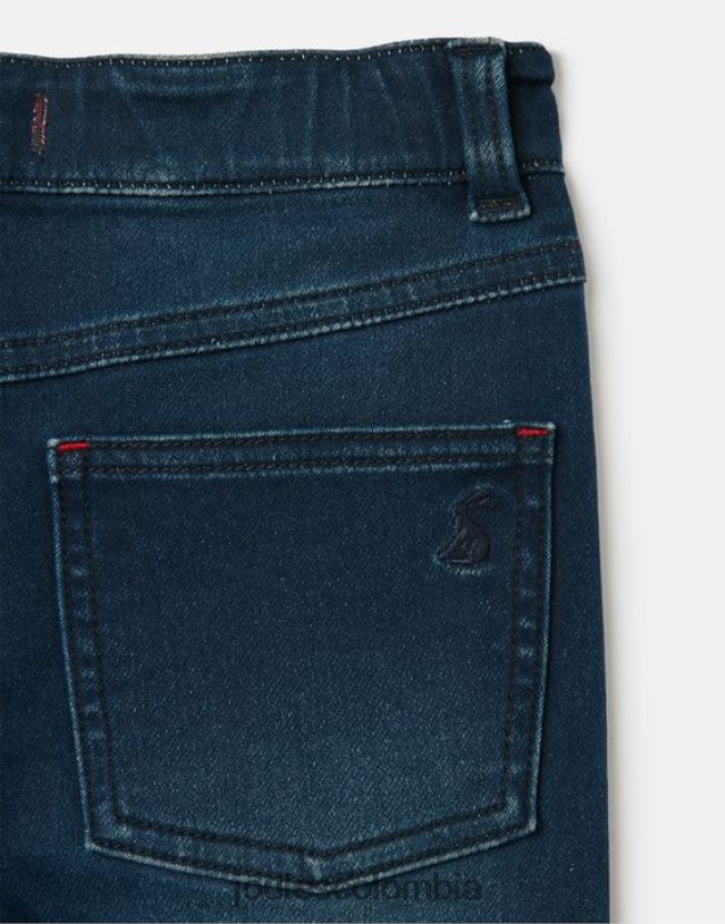 Joules vestir Niños short vaquero brandon jersey 2-12 años H0604R370 azul medio
