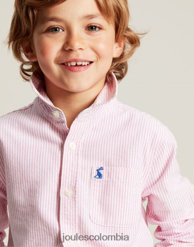 Joules vestir Niños camisa oxford rayas 2-12 años H0604R340 rosa