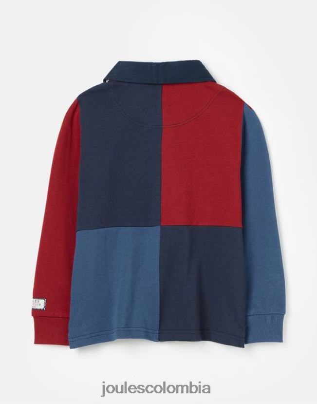 Joules vestir Niños camiseta union rugby 2-12 años H0604R374 marina francesa