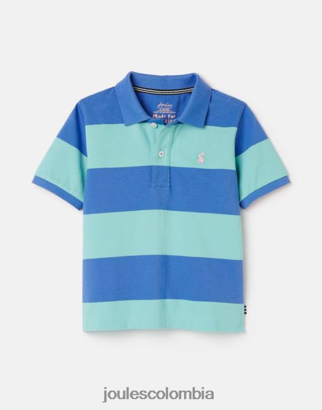Joules vestir Niños polo avellana rayas 2-12 años H0604R335 raya azul