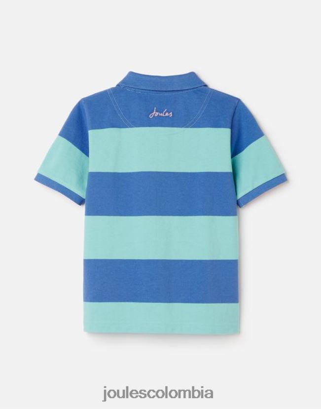Joules vestir Niños polo avellana rayas 2-12 años H0604R335 raya azul