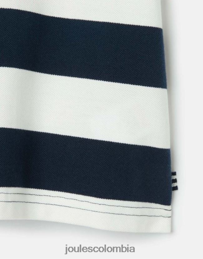 Joules vestir Niños polo avellana rayas 2-12 años H0604R387 raya azul marino francesa