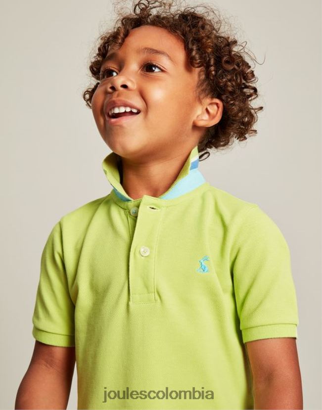Joules vestir Niños polo woody 2-12 años H0604R375 granizado de lima