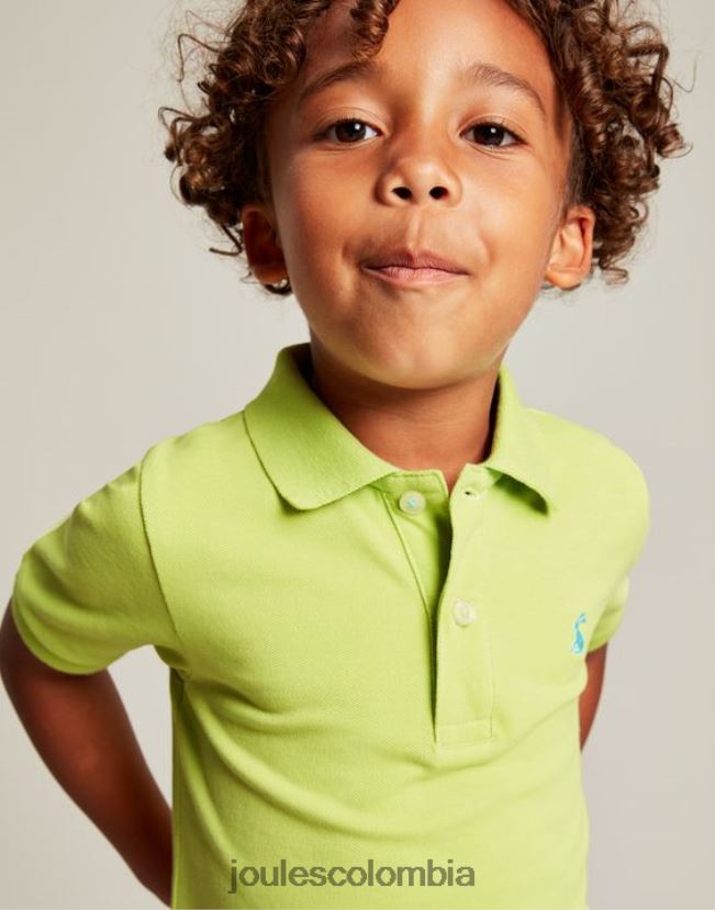 Joules vestir Niños polo woody 2-12 años H0604R375 granizado de lima