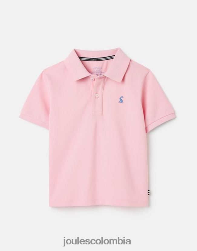 Joules vestir Niños polo woody 2-12 años H0604R378 Rosa claro