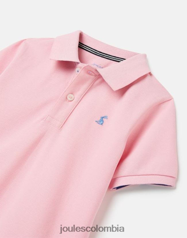 Joules vestir Niños polo woody 2-12 años H0604R378 Rosa claro