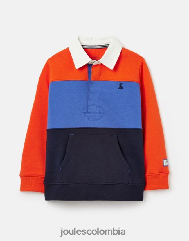 Joules vestir Niños prueba la sudadera rugby 2-12 años H0604R363 Armada