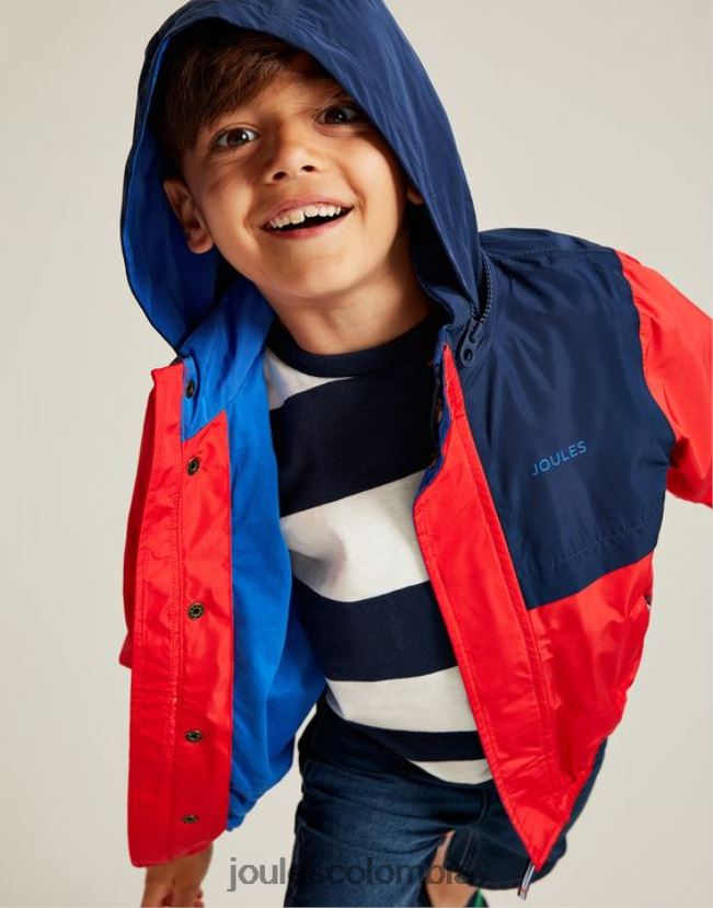 Joules vestir Niños chaqueta impermeable Sailaway 2-12 años H0604R346 rojo marino