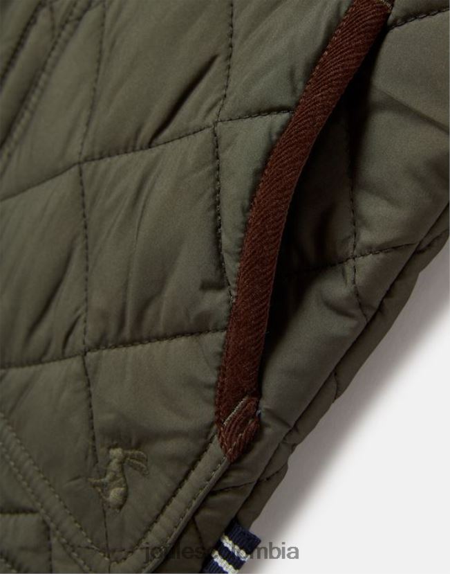 Joules vestir Niños chaleco acolchado bramble diamante 2-12 años H0604R360 verde patrimonio