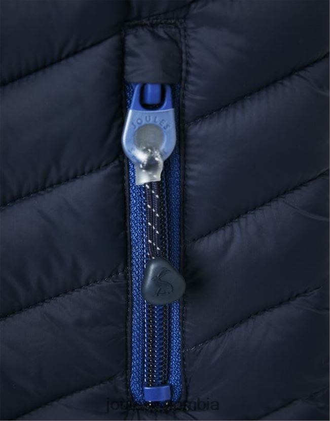 Joules vestir Niños chaleco plegable crofton 2-12 años H0604R347 bloque de color azul marino